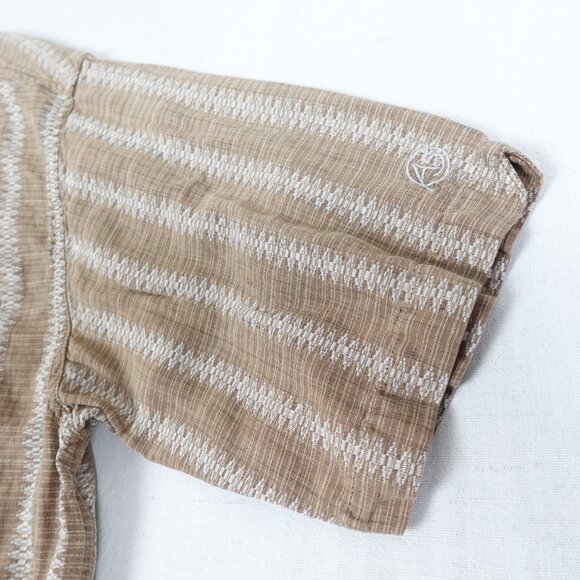 The North Face Linen Cotton A5 Series Shirt Men's Medium Lightweight Button Up - Picture 5 of 9